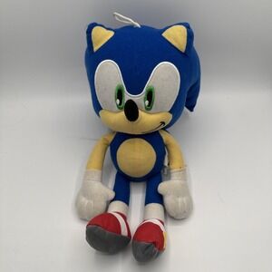 Sonic the Hedgehog Plush Doll Stuffed Animal Toy 12" Authentic SEGA‎ USA Seller